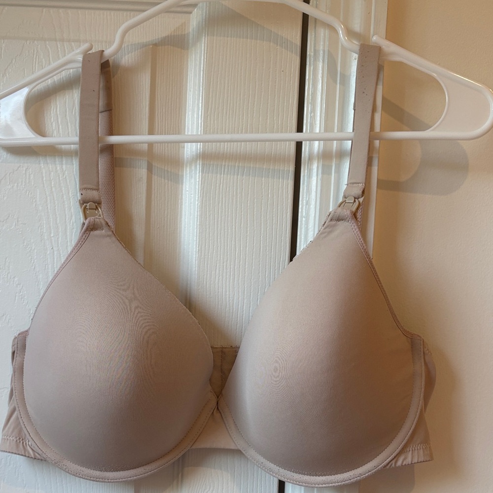 Nursing T-Shirt Bra - Nude